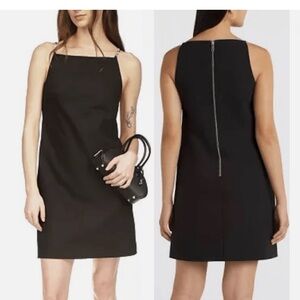 michael kors straight neck chain dress size 2
